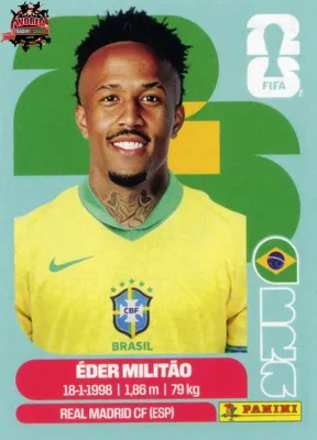BRA 5 Éder Militão